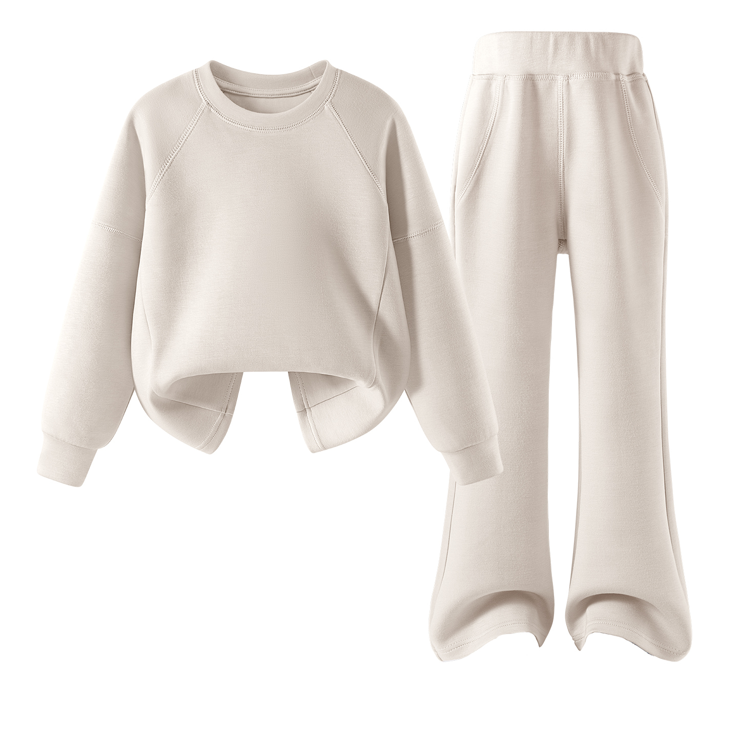 

Детская повседневная спортивная одежда Disney, Solid Color Apricot Gray+Solid Color Apricot Gray