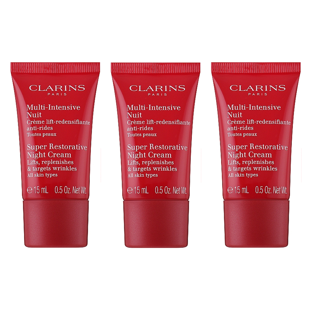 Крем для лица Clarins — Jiaoyunshi супер восстанавливающий ночной для всех типов кожи увлажняющий и питательный *, 15 мл — фото 4