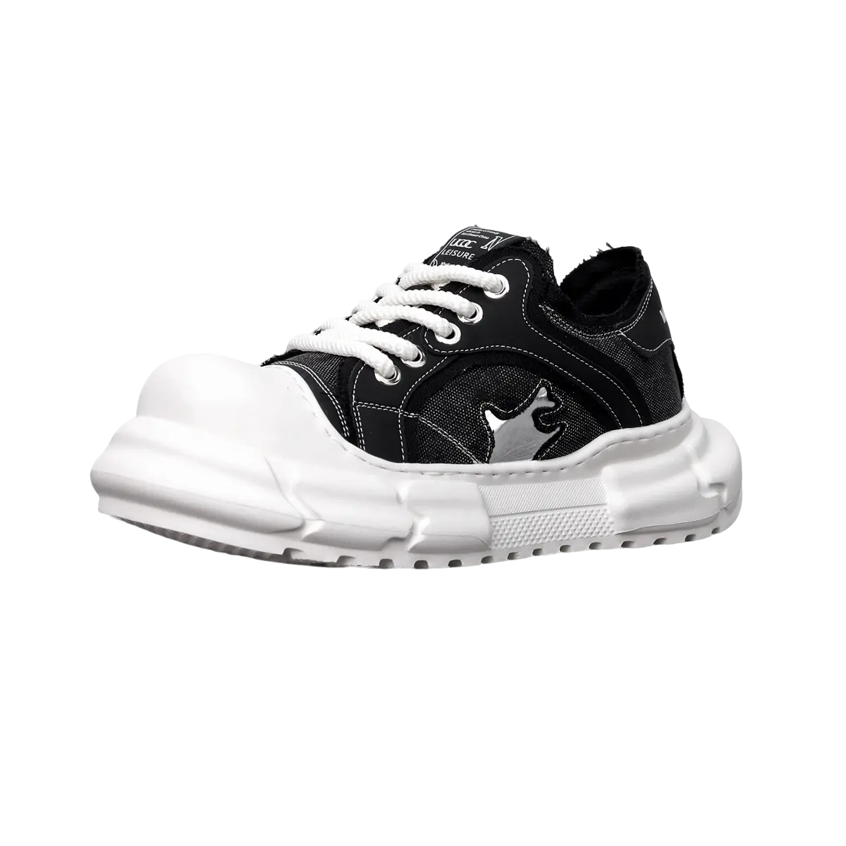 

Banas Кроссовки X UCOC x Low Top мужские повседневные черные, цвет Black
