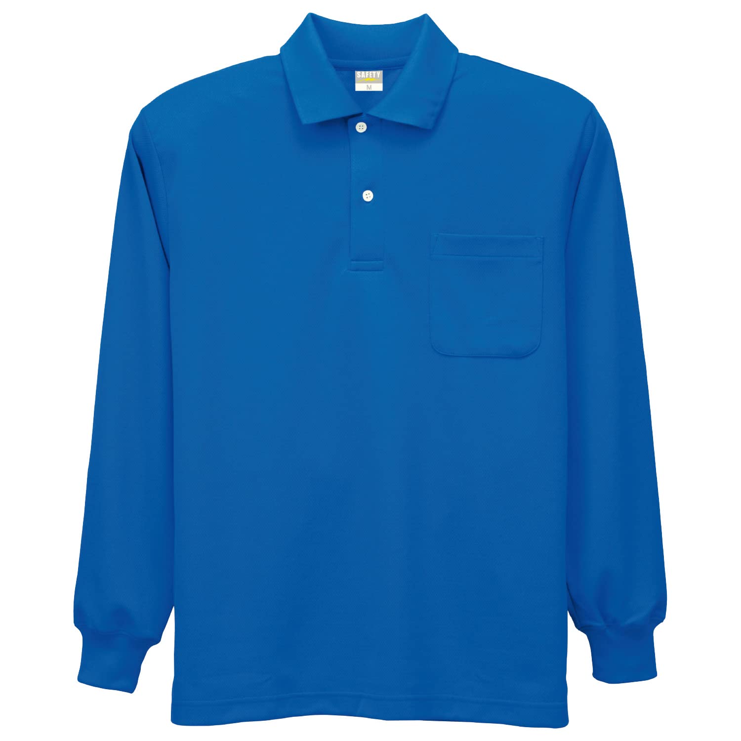 

Сухая антистатическая поло с длинным рукавом, синяя, размер SS 8119-08-SS Kokuraya