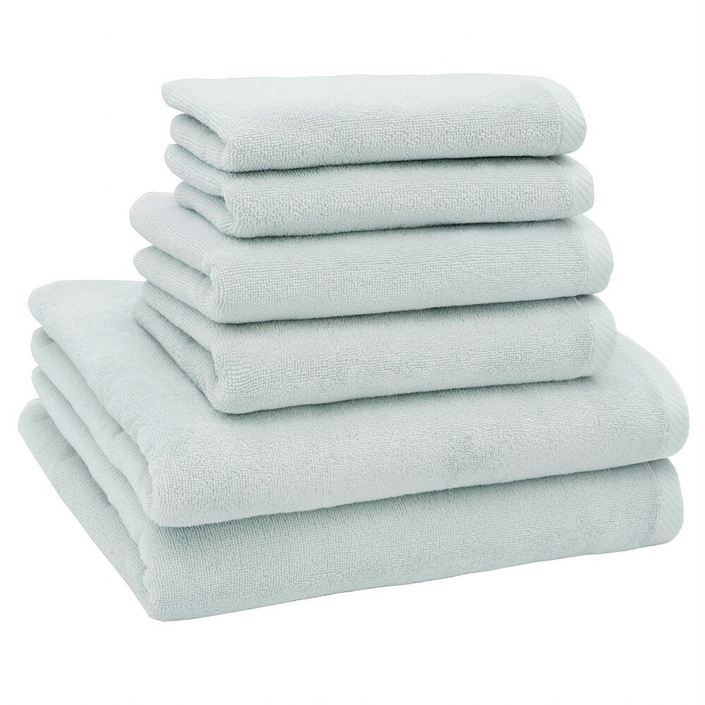 

Linum Home Textiles Набор банных полотенец Ediree из турецкого хлопка, 6 шт., цвет Aqua