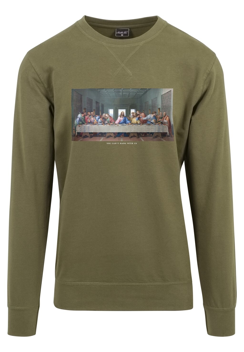 

Толстовка CANT HANG WITH US CREWNECK Mister Tee, оливковый