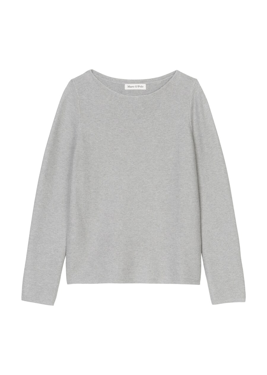 

Тонкий вязаный свитер Marc O'Polo Sweater, пятнистый серый