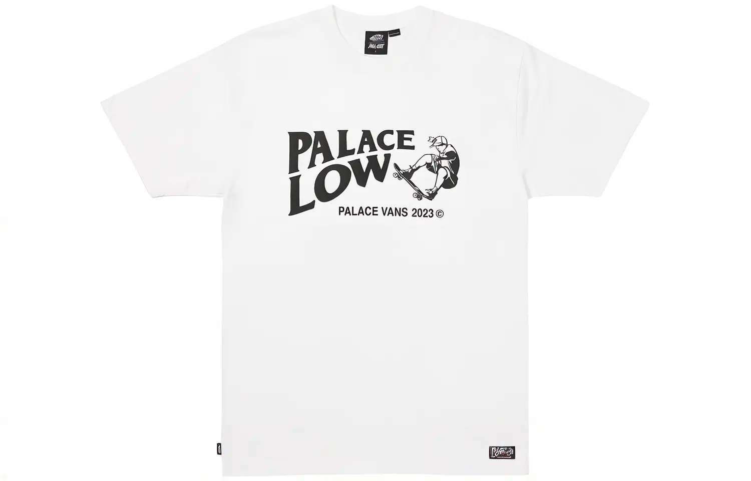 

Футболка X Vans Low от PALACE, белая