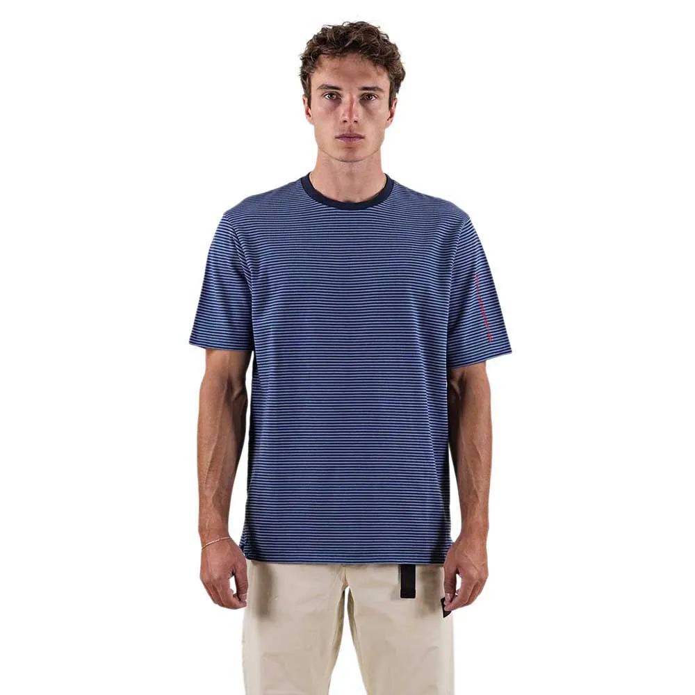 

Футболка с коротким рукавом The Mountain Studio Stripe cotton, синий