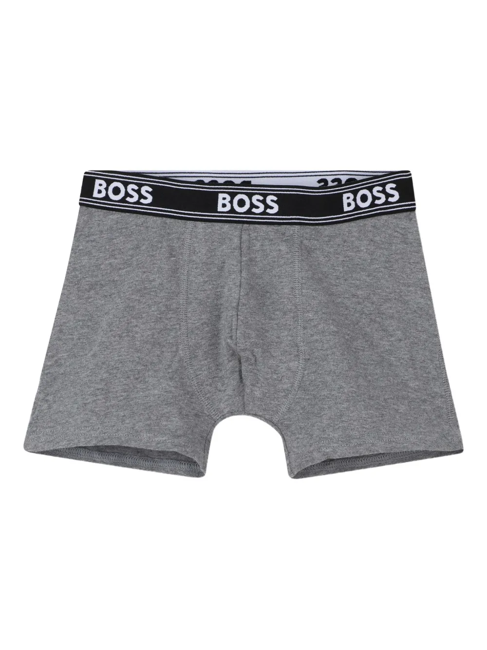 

Комплект из трех боксеров с логотипом BOSS Kidswear, черный
