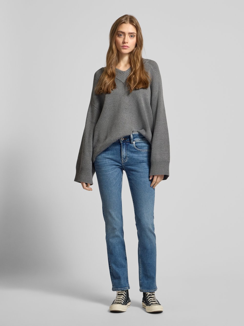 

Расклешенные джинсы с 5-карманным дизайном Pepe Jeans, синий