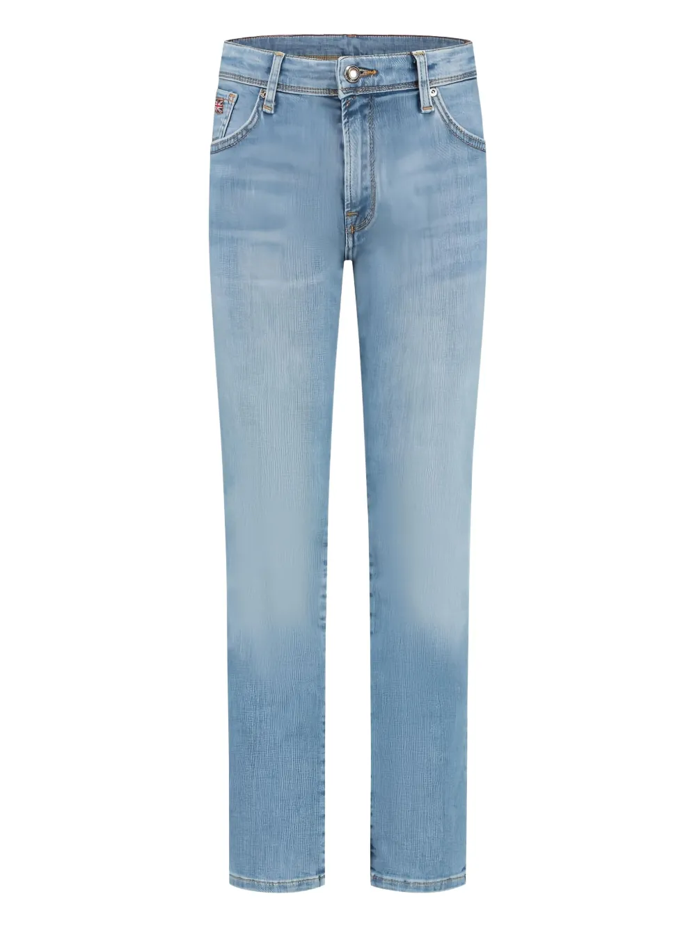 

Потертые джинсы Hackett, синий