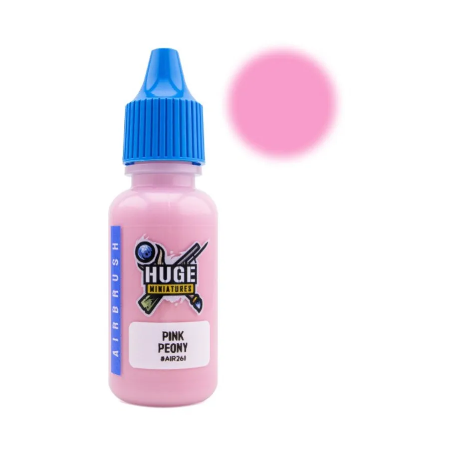 

Розовый пион, Airbrush Paints (Huge Miniatures)