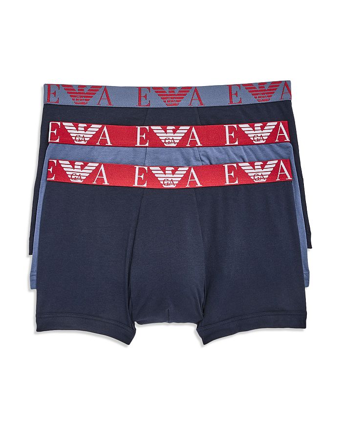 

Трусы-боксеры, 3 шт. Emporio Armani, мультиколор