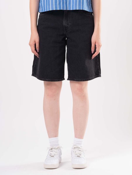 Широкие джинсы-шорты "Папаша" Levi's, Blacks