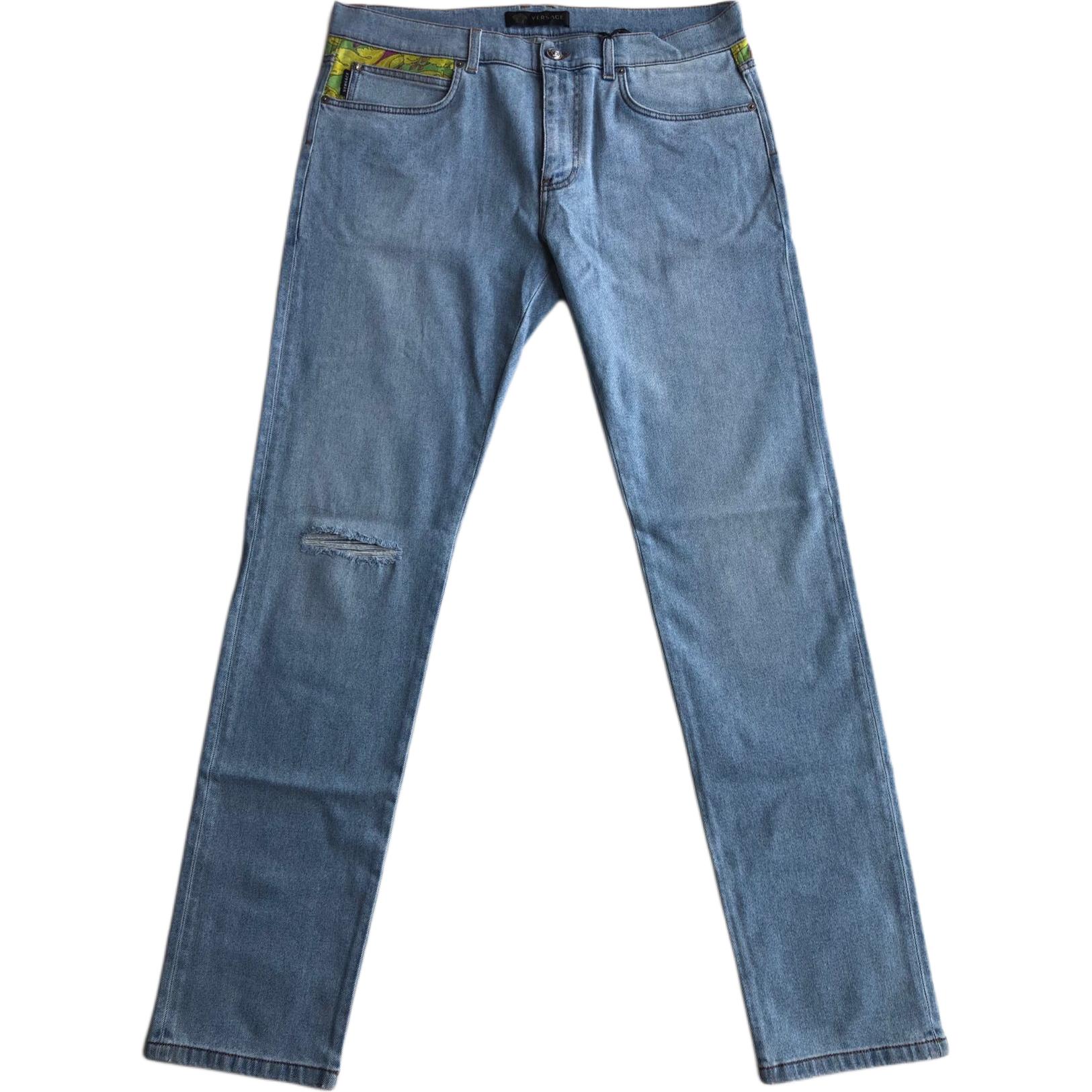 

VERSACE Джинсы Men's Blue Moderate Others