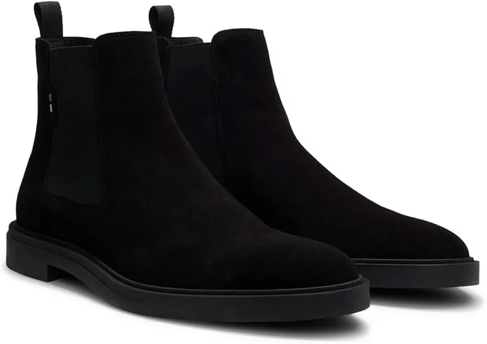 Мужские ботинки BOSS Calev_cheb_sdfb Челси, Black