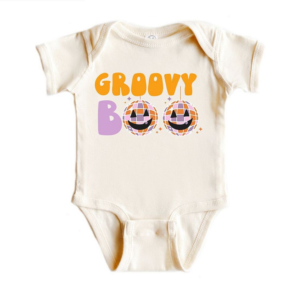 

Детское боди Groovy Boo The Juniper Shop, цвет Natural