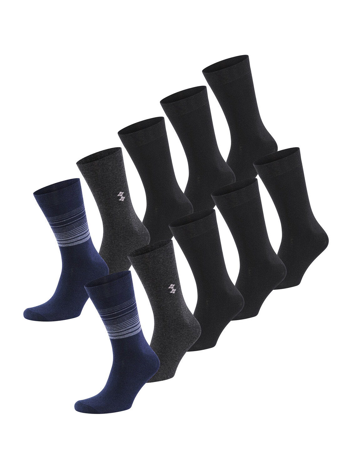

Носки Phil & Co. Berlin Freizeit Business, цвет grau, schwarz, blau