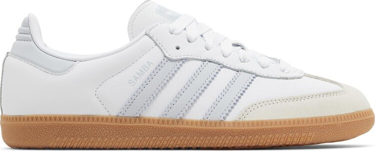 

Кроссовки Wmns Samba OG 'White Halo Blue Gum', белый
