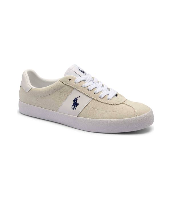 

Кожаные кроссовки Polo Ralph Lauren, экрю