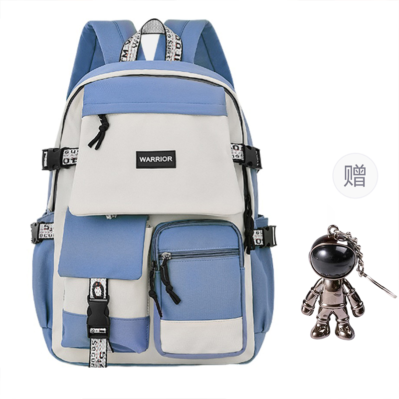 

WARRIOR Нейлоновый рюкзак унисекс разноцветный, Blue White[Astronaut Charm]