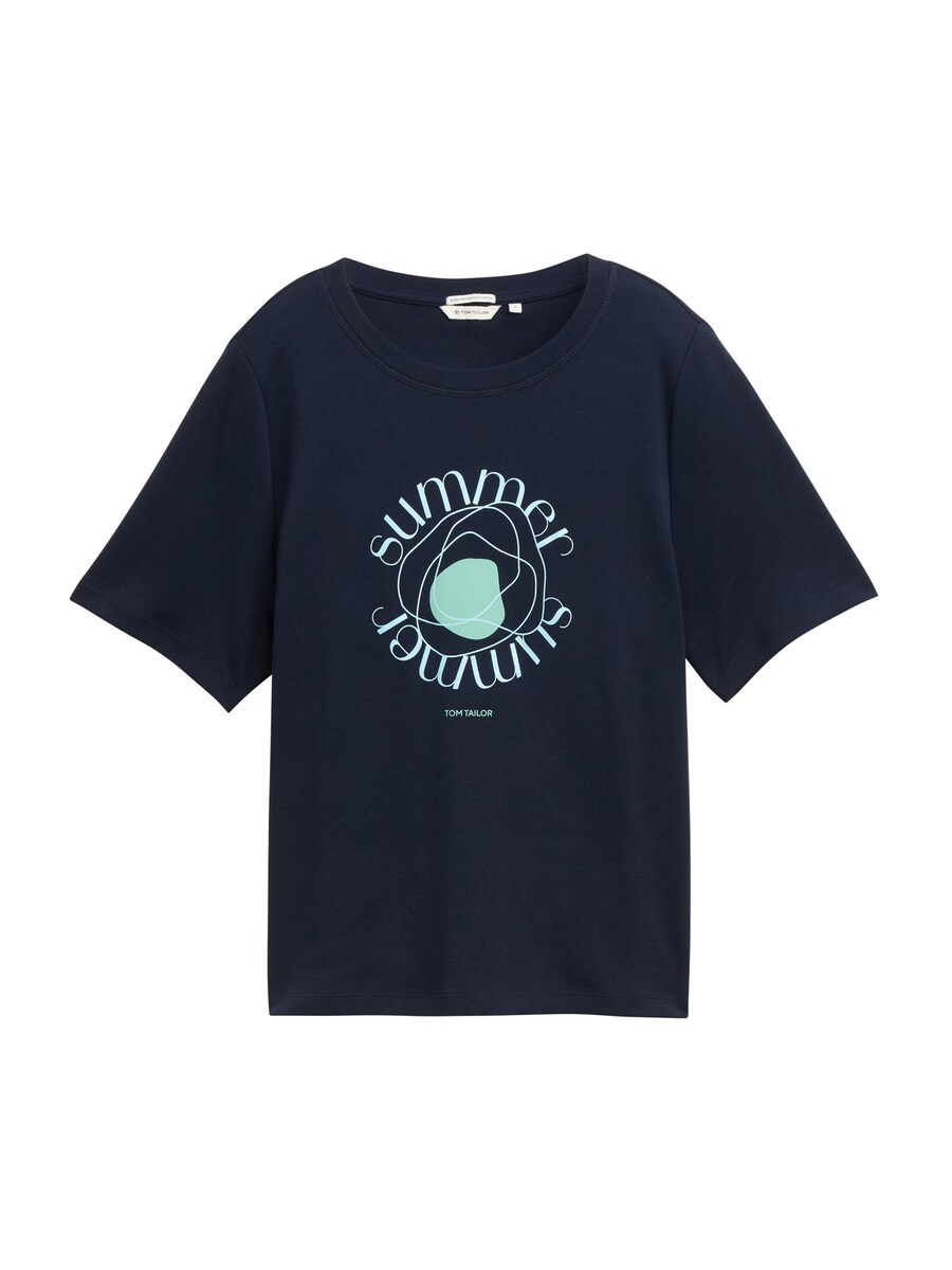 

Рубашка TOM TAILOR, цвет Light blue/Dark blue