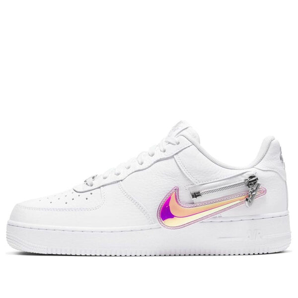

Кроссовки air force 1 '07 premium 'zip swoosh - white' Nike, белый