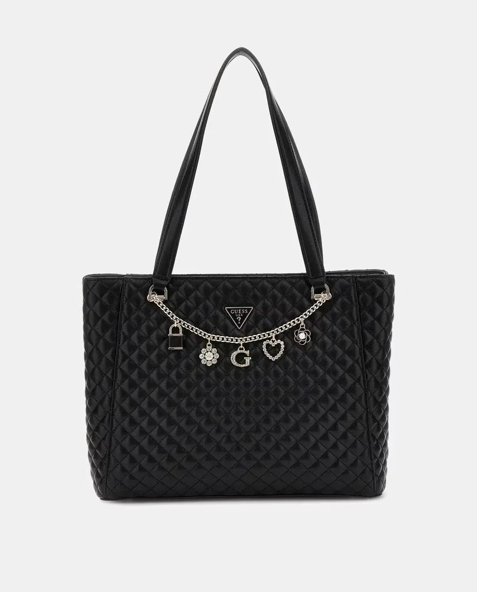 

Сумка через плечо с молнией Guess, черный