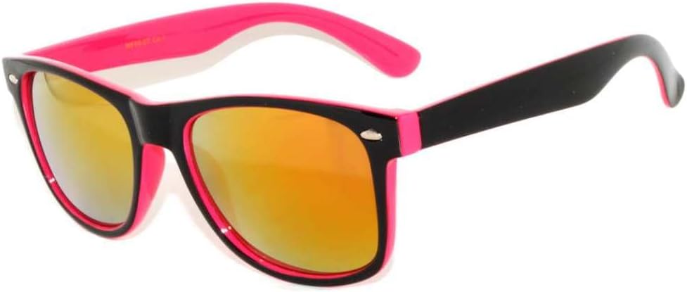 

Винтажные двухцветные солнцезащитные очки OWL с дымчатыми и зеркальными линзами — квадратные, в стиле ретро, ​​подходят для женщин и мужчин, защита от УФ-излучения UV 400, Mirror - 2 Tone Pink