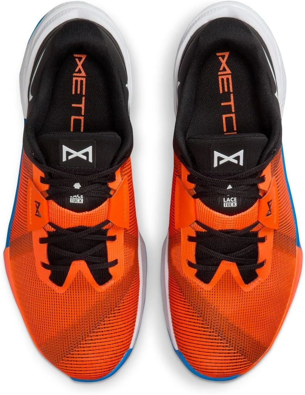 Мужские кроссовки Nike Metcon 10 Cross Trainer, белый/синий/оранжевый — фото 3