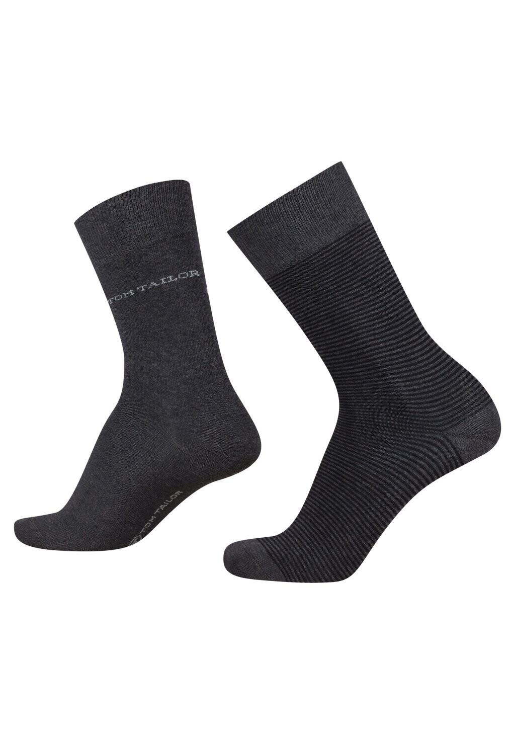 

Носки STRIPE 8 PAAR TOM TAILOR, серый
