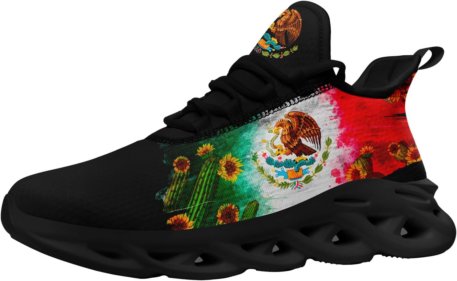 

Мужские кроссовки с мексиканским флагом, женские легкие кроссовки для фестивалей, подарок из Мексики, унисекс, беговые, спортивные, бейсбольные обувь Awsole, белый/черный/красный/зеленый