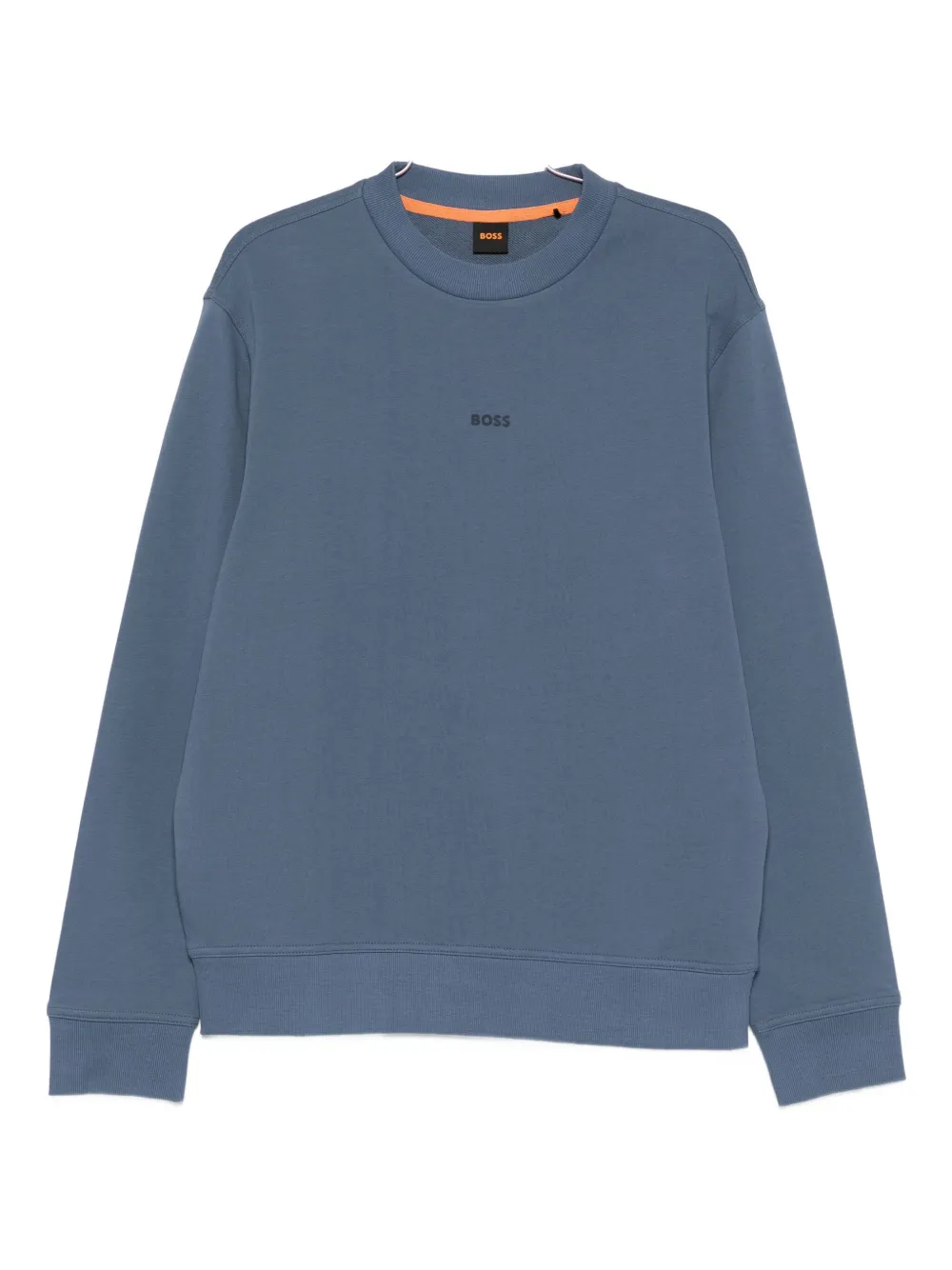 

Свитшот с круглым вырезом Boss, синий