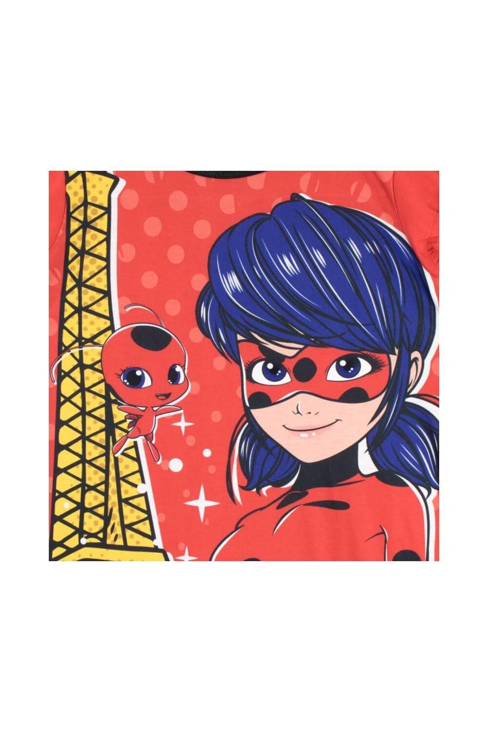 Ночная рубашка с божьей коровкой Miraculous, красный — фото 2