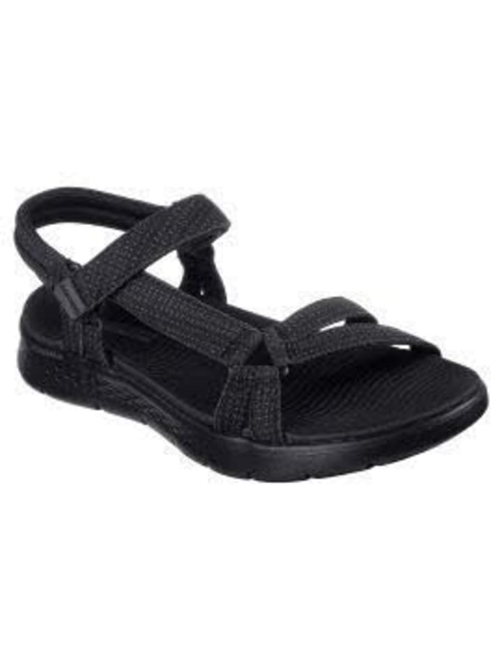 Сандалии на плоской подошве Skechers, черный