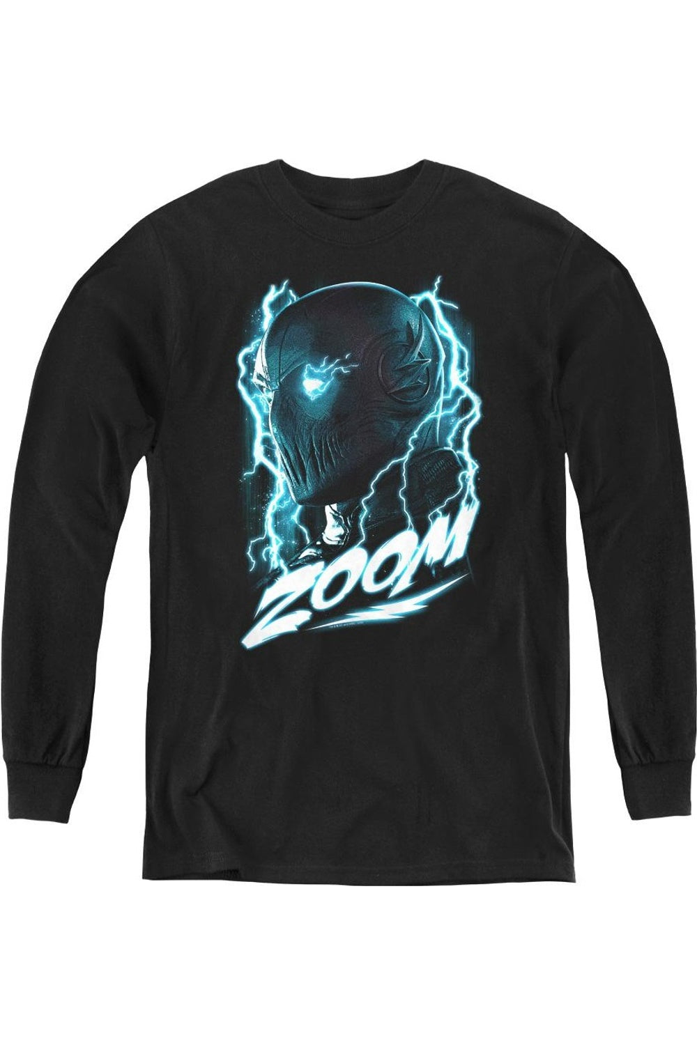 

Футболка Flash Zoom с длинным рукавом для молодежи Gildan, черный