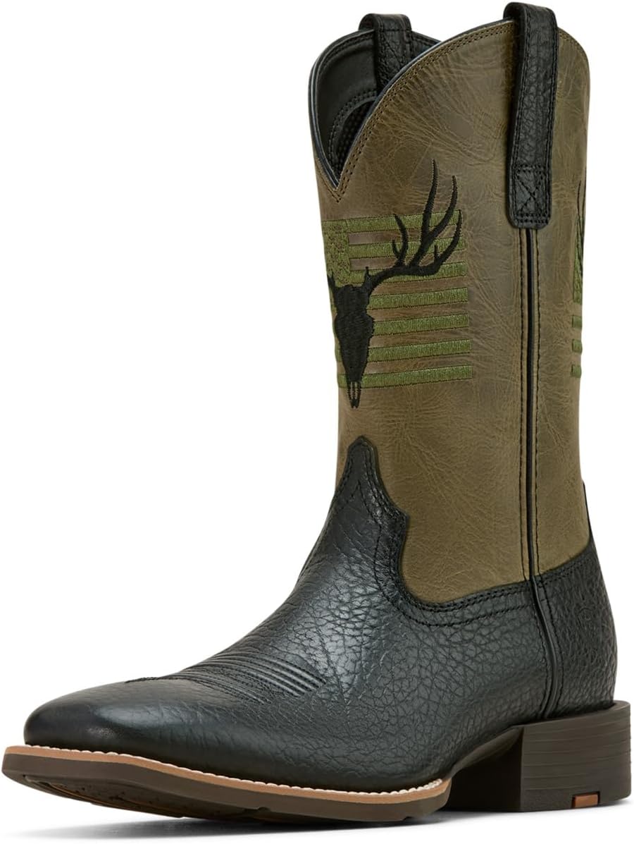 

Мужские вестерн-ботинки ARIAT Heritage Roper, черный