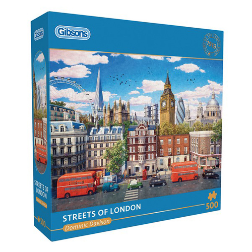 

Пазлы Streets Of London 500 Peices