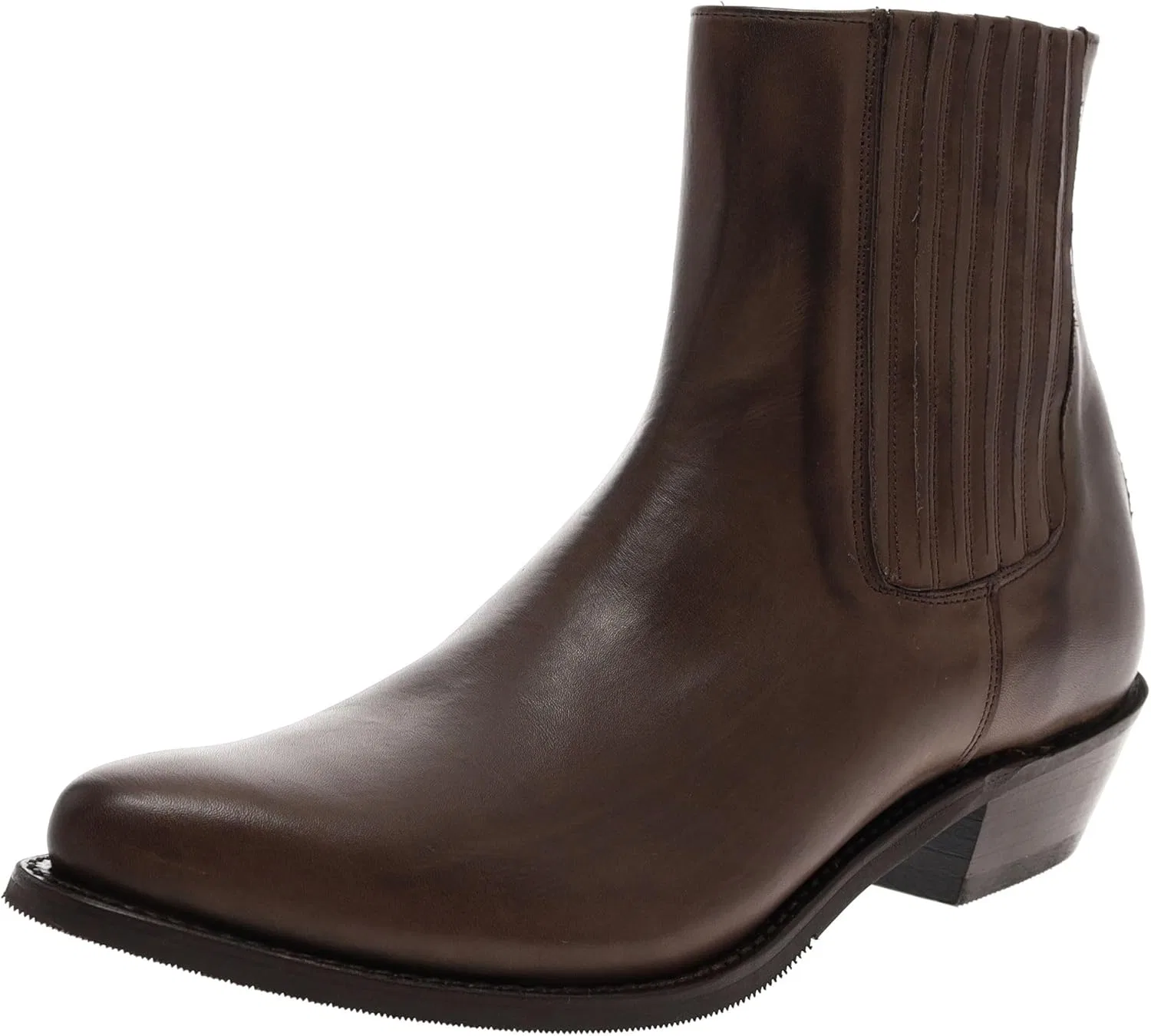 FB Fashion Boots PACITO GOMA Мужские ковбойские ботинки, кожаные ботинки кофейного цвета, ботинки в стиле вестерн, коричневые — фото 2