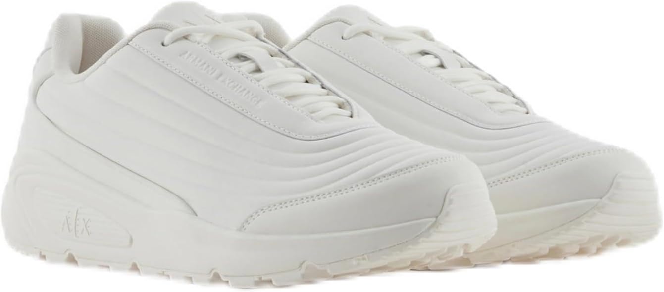 

Мужские кроссовки Armani Exchange Bronx Retro, слоновая кость
