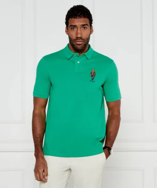 

Футболка поло Classic fit Polo Ralph Lauren, зеленый