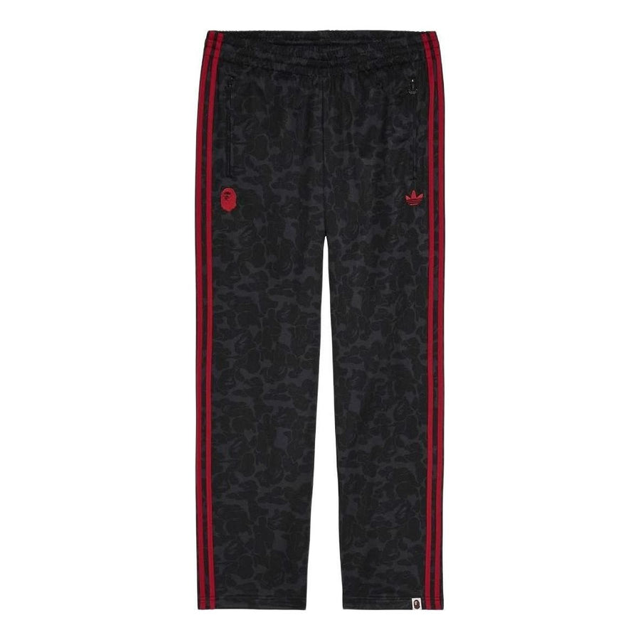 

Спортивные брюки adidas x BAPE Firebird Track Pants 'Black', черный