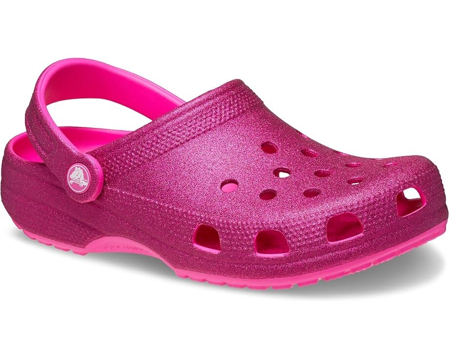 

Сабо Crocs Classic Clog - Glitter, цвет Pink Crush