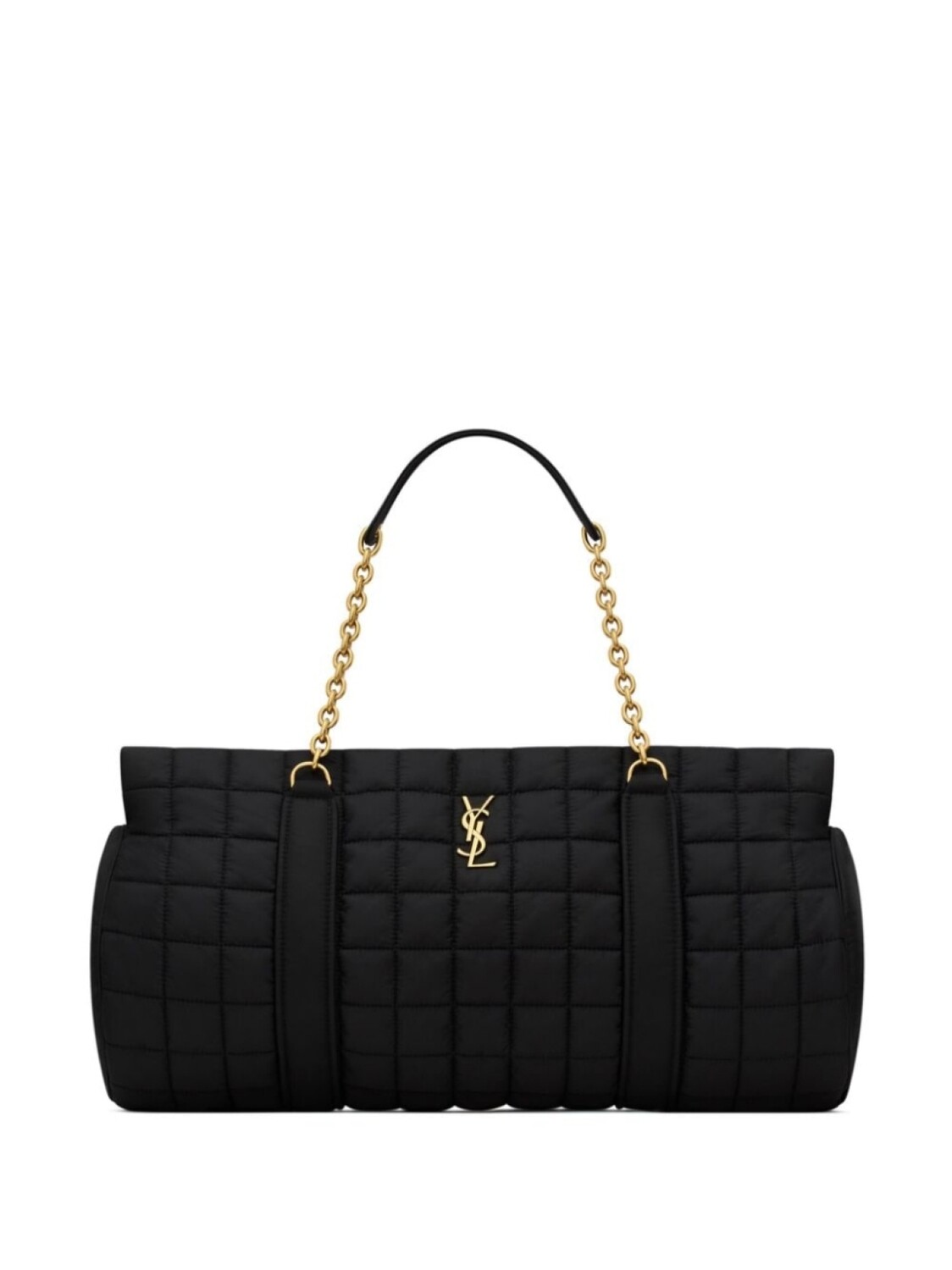 

Стеганая сумка-сэтчел Saint Laurent Gloria, черный