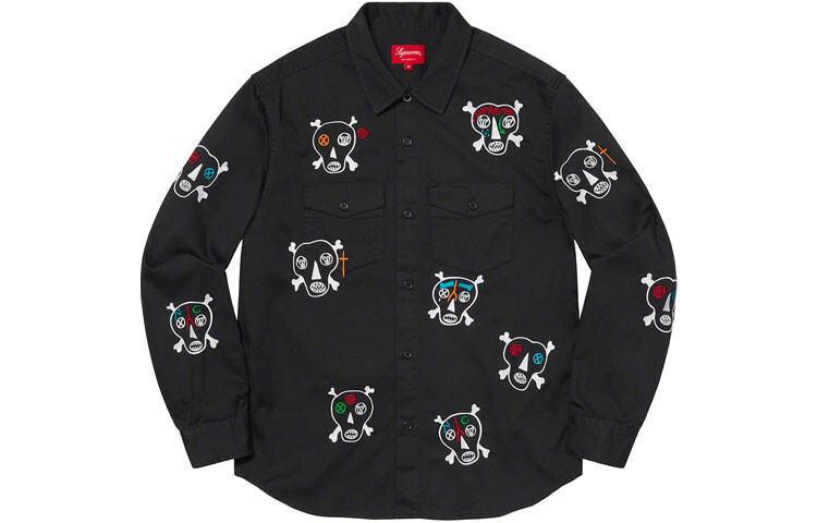 

SS21 Рубашка унисекс Supreme, зеленый