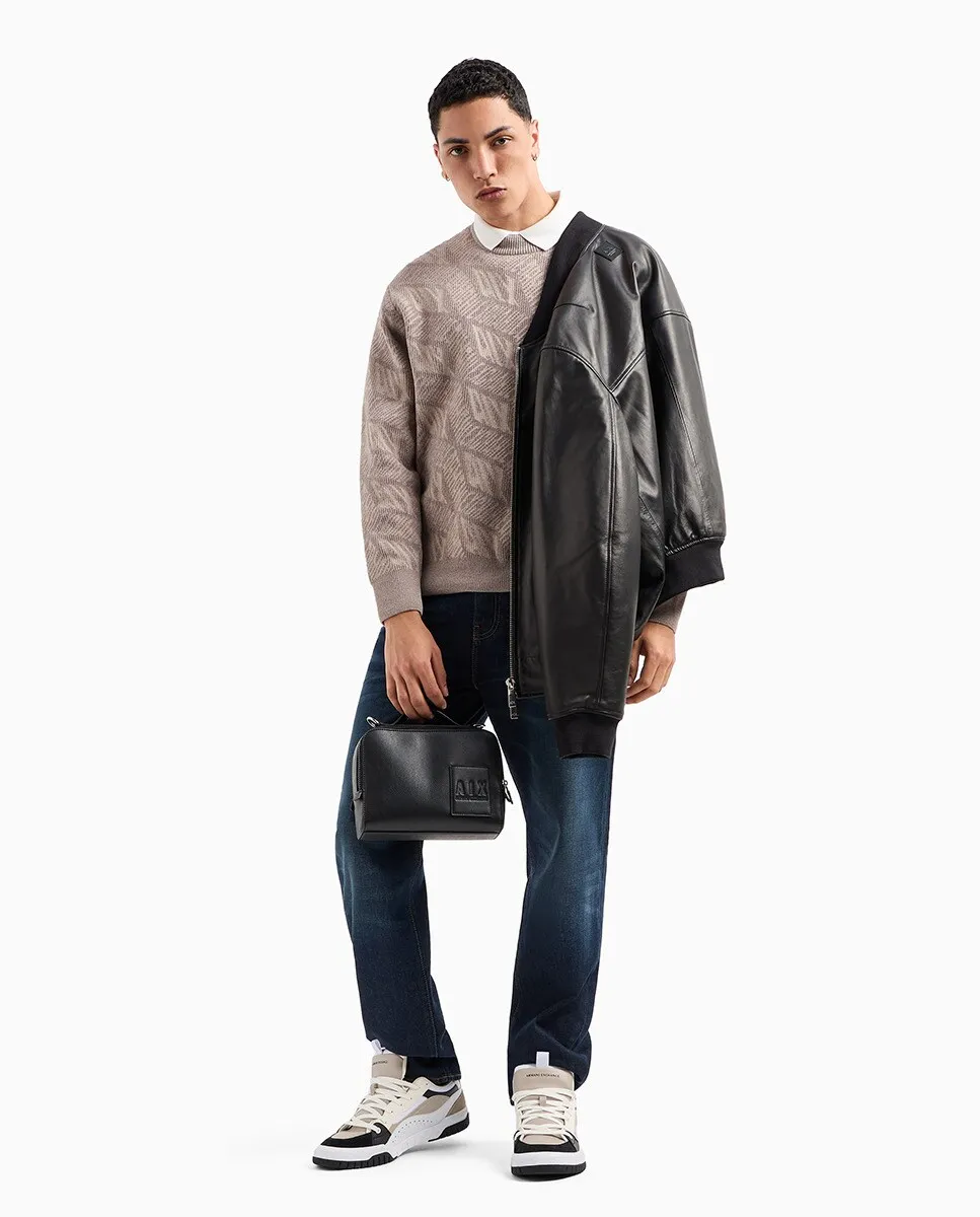 

Мужские узкие джинсы со средней посадкой J13 Armani Exchange, цвет Azul Índigo