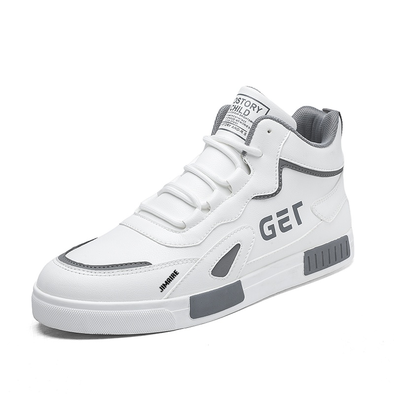 

Мужские кроссовки средней высоты King Jinmai, White Gray