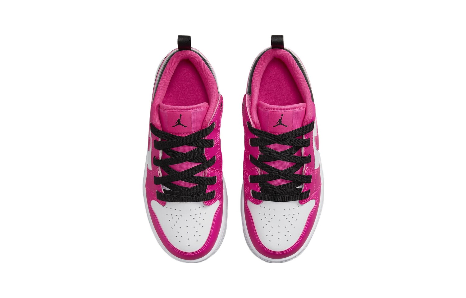 Jordan Air Jordan 1 Детские баскетбольные кроссовки BP, Розовый/Черный — фото 4