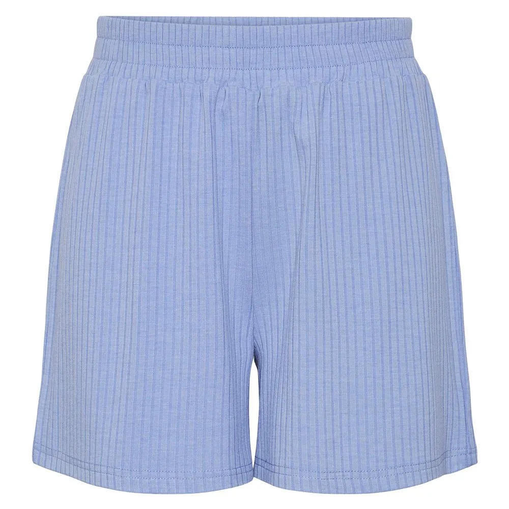 

Шорты Pieces Kylie high waist, синий