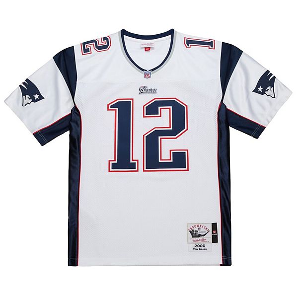 

Мужская футболка Tom Brady New England Patriots 2000 Legacy Replica Mitchell & Ness