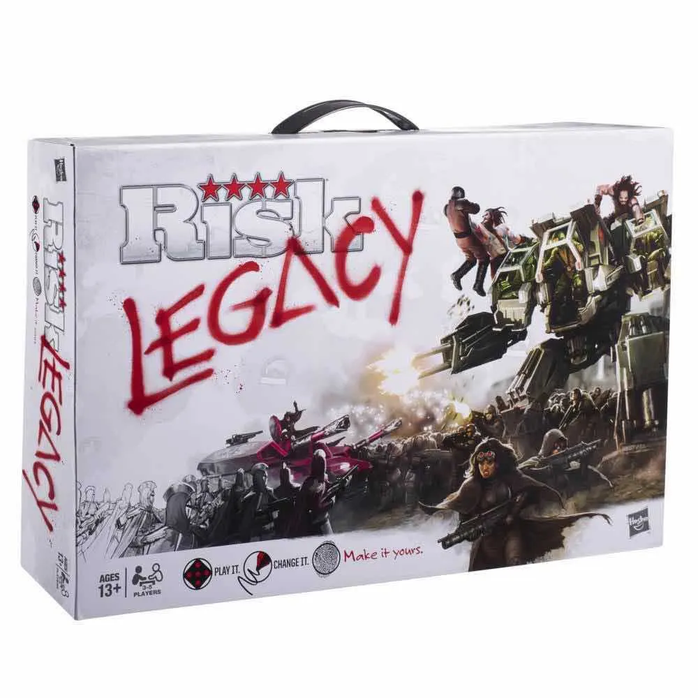 

Детская настольная игра Hasbro Risk Legacy, мультиколор