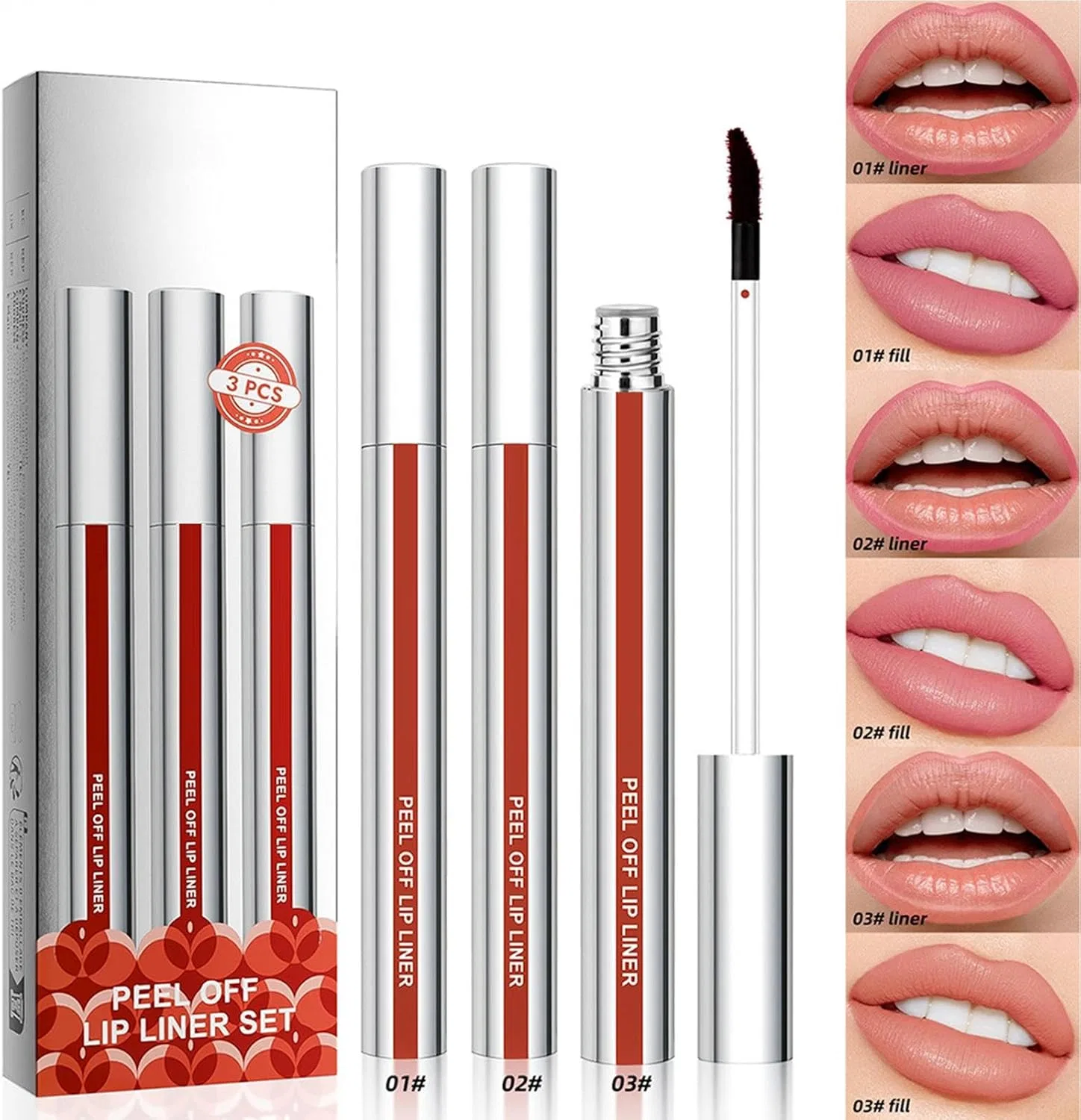 Блеск для губ Peel Lip Stain Gerinkoken 1 шт — фото 3