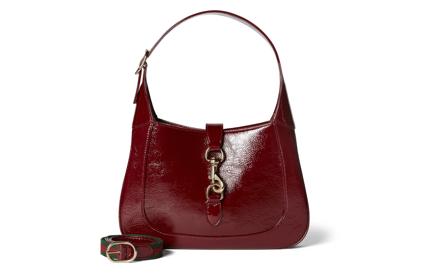 Женская сумка через плечо GUCCI Jackie Rosso Ancora — фото 2